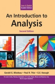 An Introduction to Analysis 2 edition